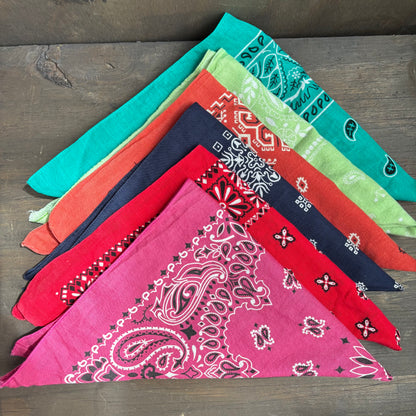 Cotton Paisley Bandana