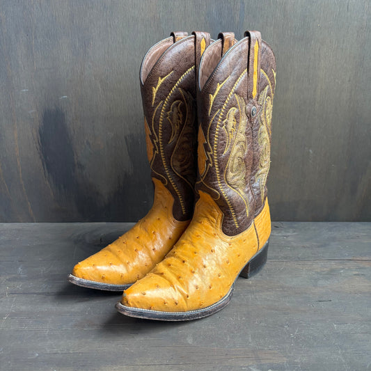 Montana Ostrich Foot Boots