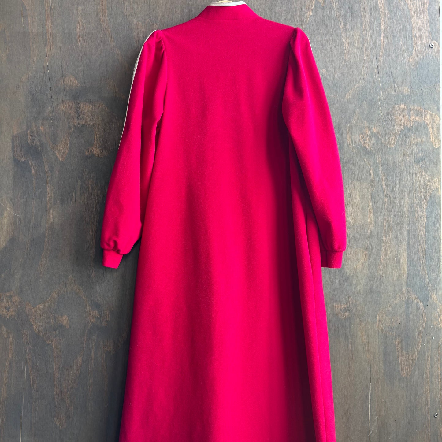 Red House Dress with Lace