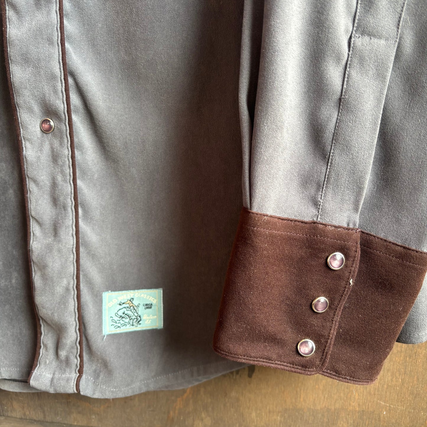 Roper Two-Tone Pearl Snap Shirt