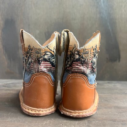 Kid’s Roper Painted Cowboy Boots