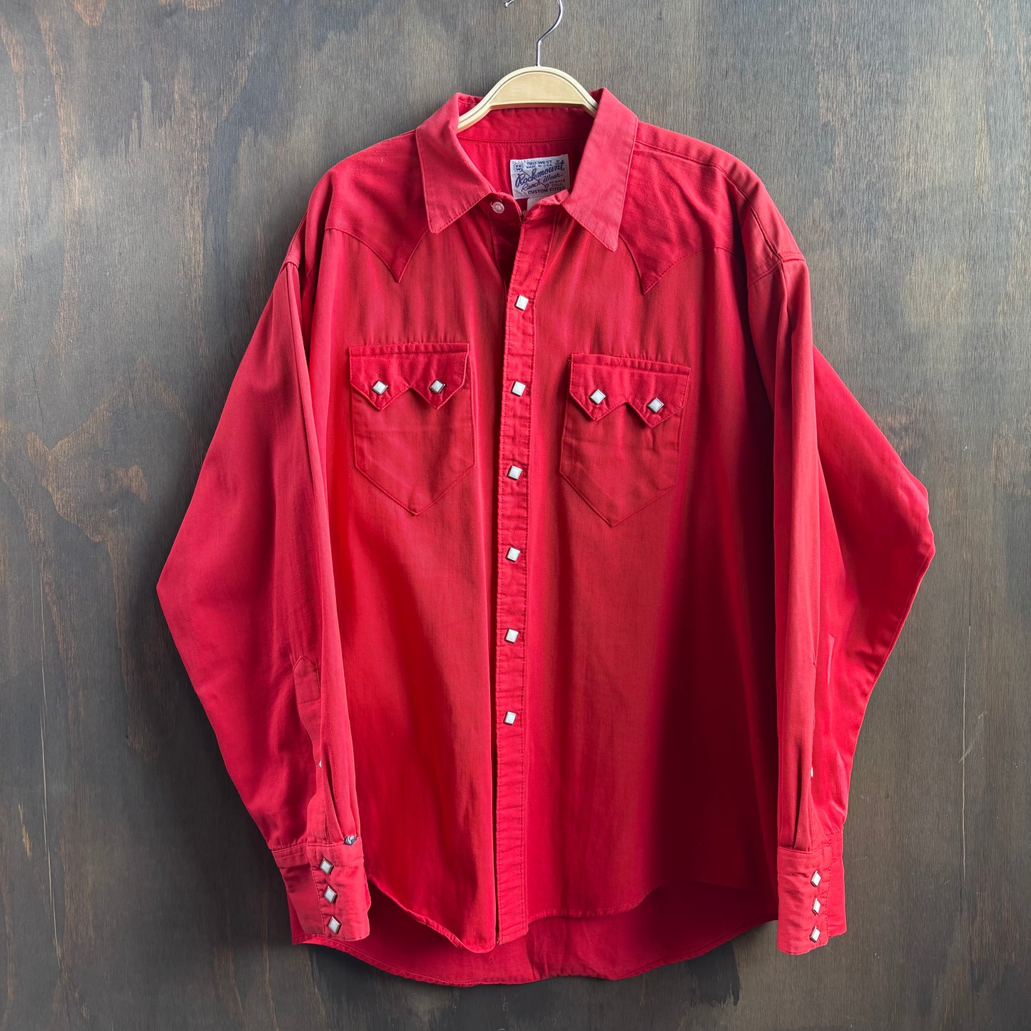 Rockmount Red Pearl Snap