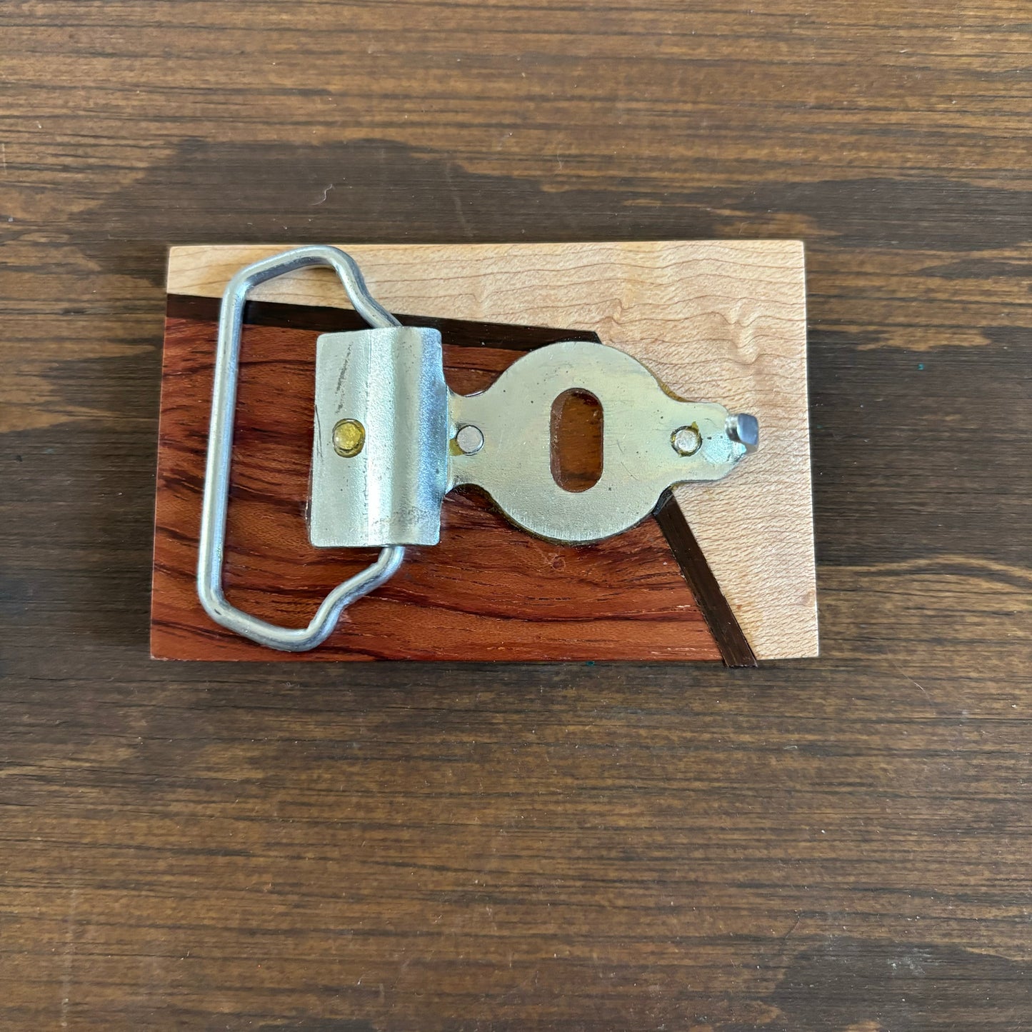 Wood Belt Buckle