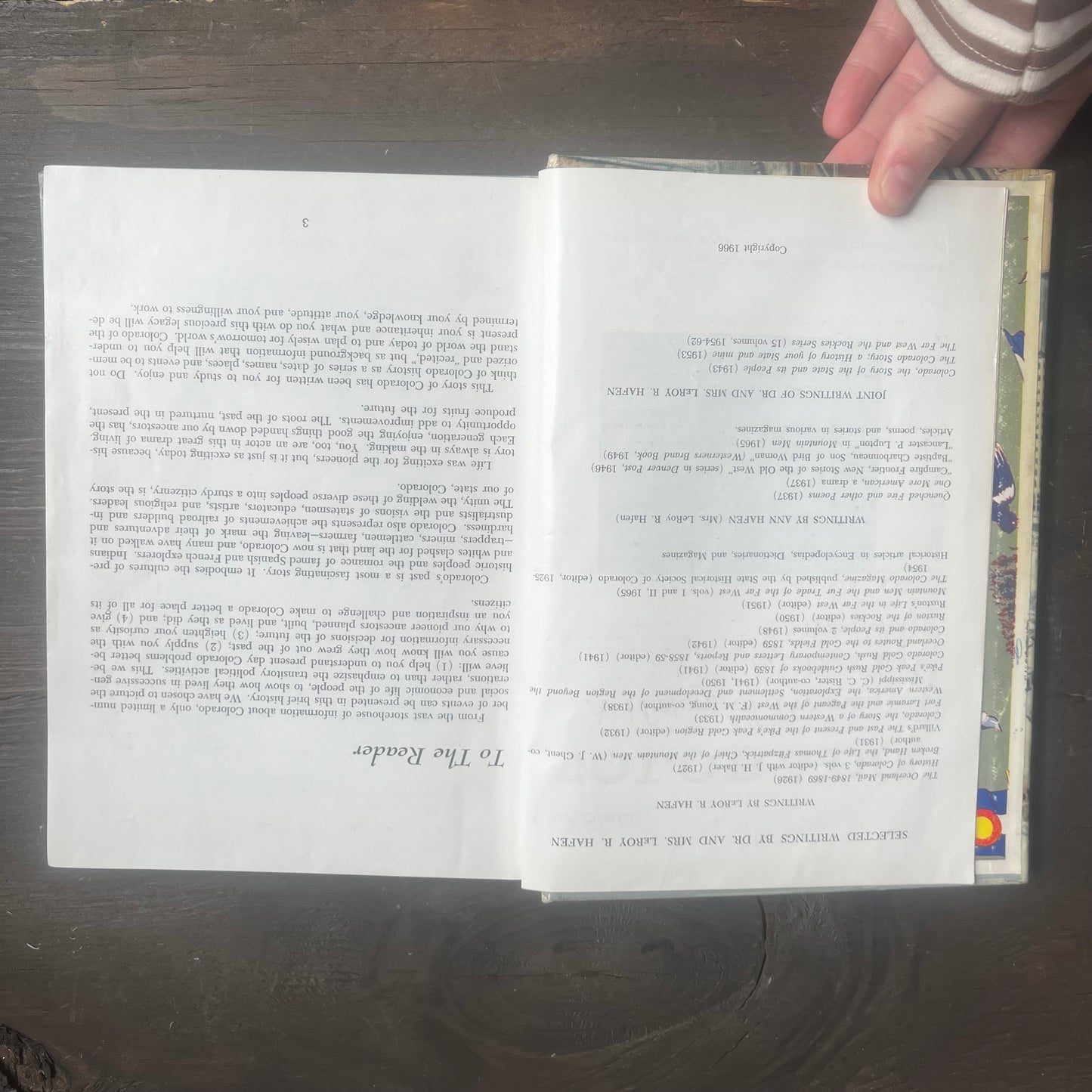 Our State: Colorado Book