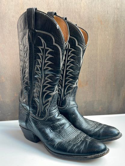 Tony Lama Black Western Boots