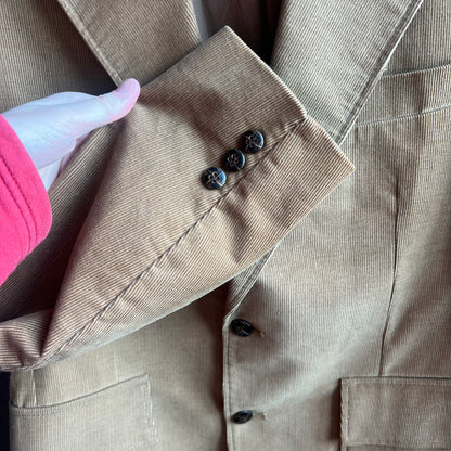 Light Brown Corduroy Blazer