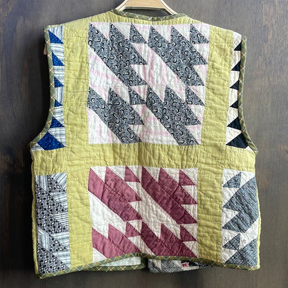 Vintage Patchwork Quilt Vest