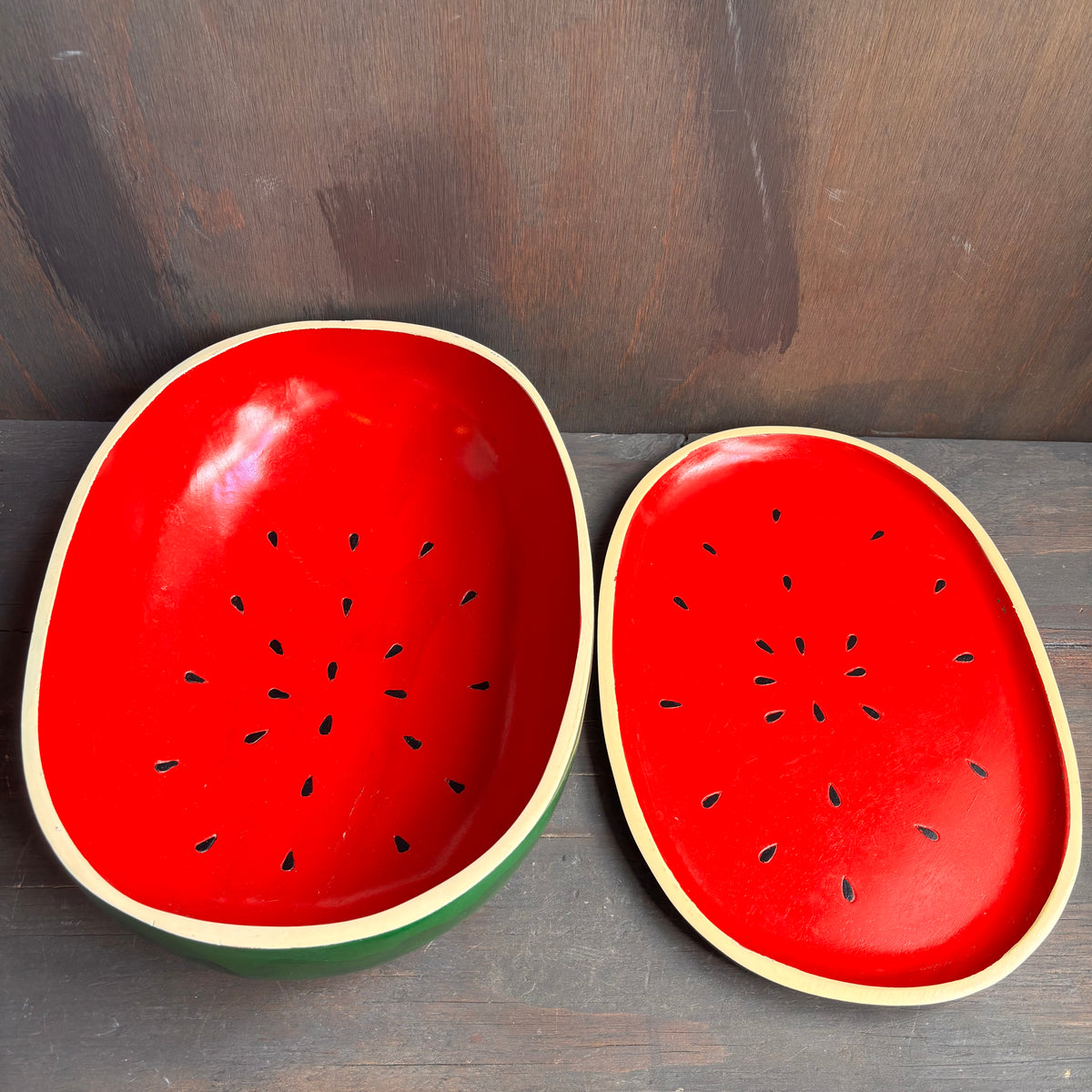 Watermelon Bowl and Plate Set