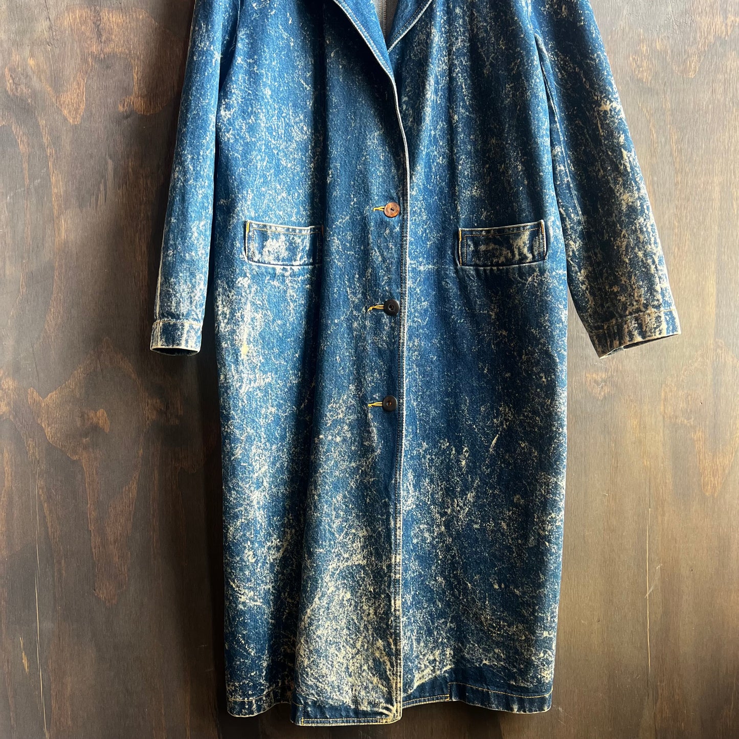Spyros Vintage Denim Duster