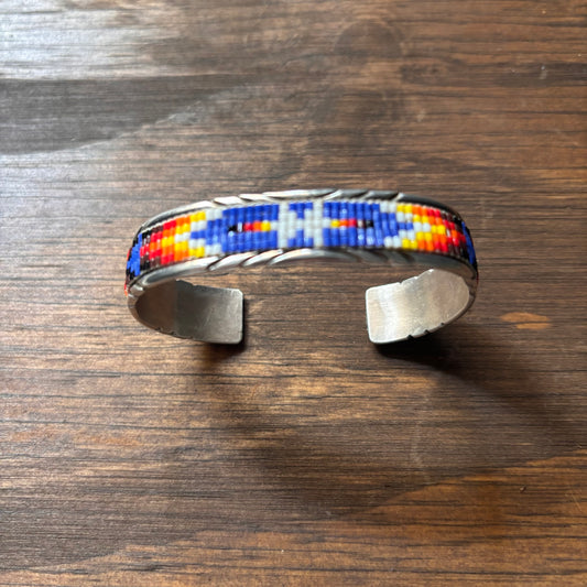 Colorful Silver Cuff