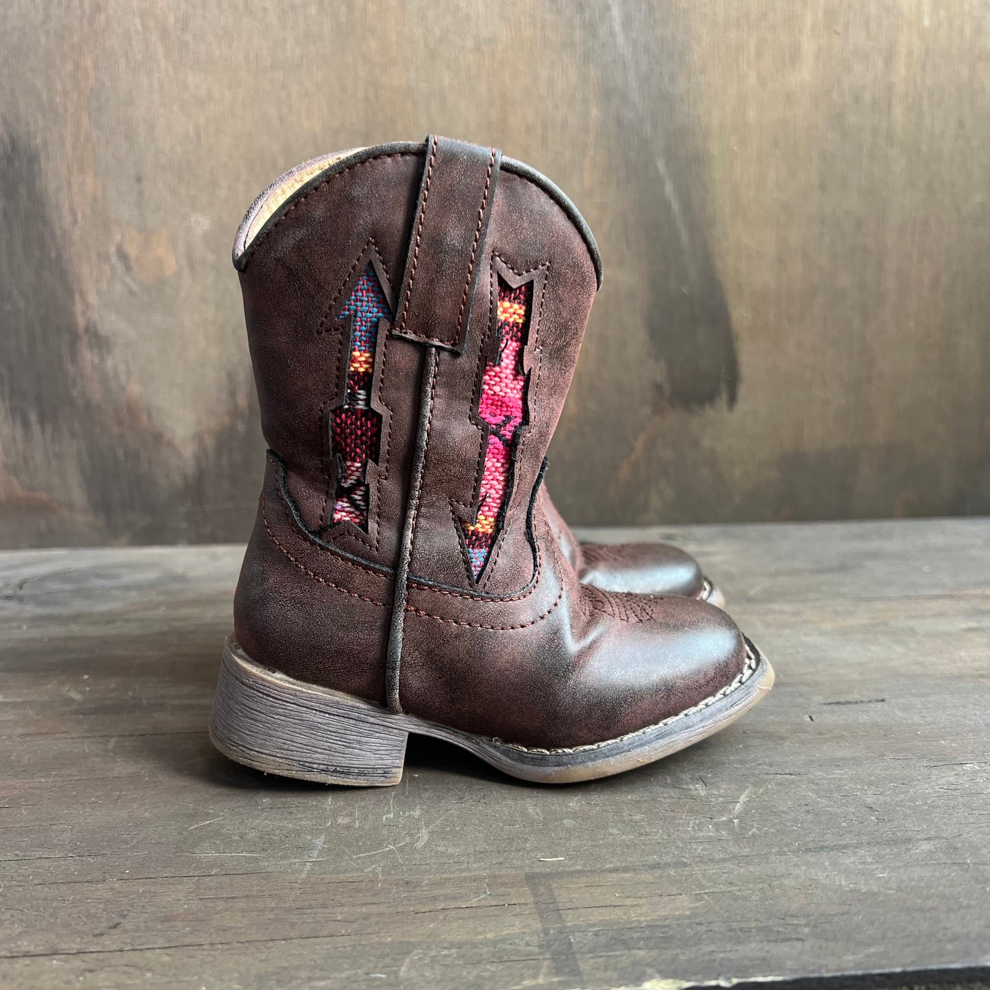 Kids Roper Cowboy Boots