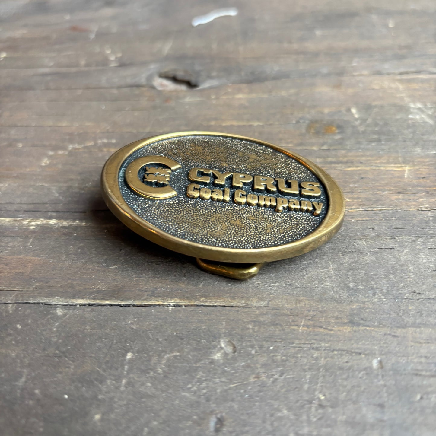Cyprus Coal Co. Belt Buckle