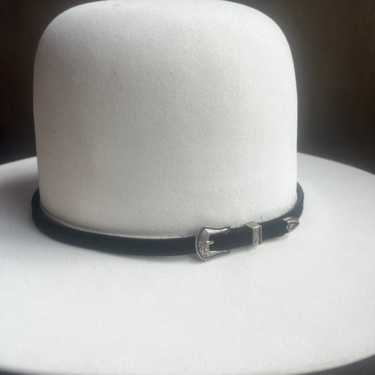Black Felt Hat Band