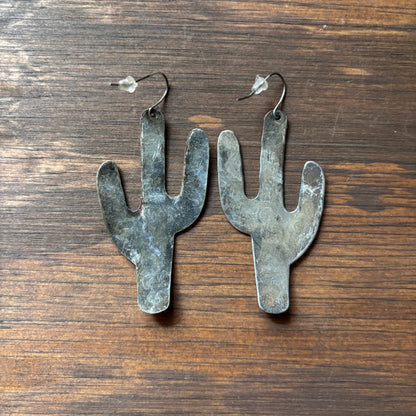 Vintage Saguaro Cactus Earrings