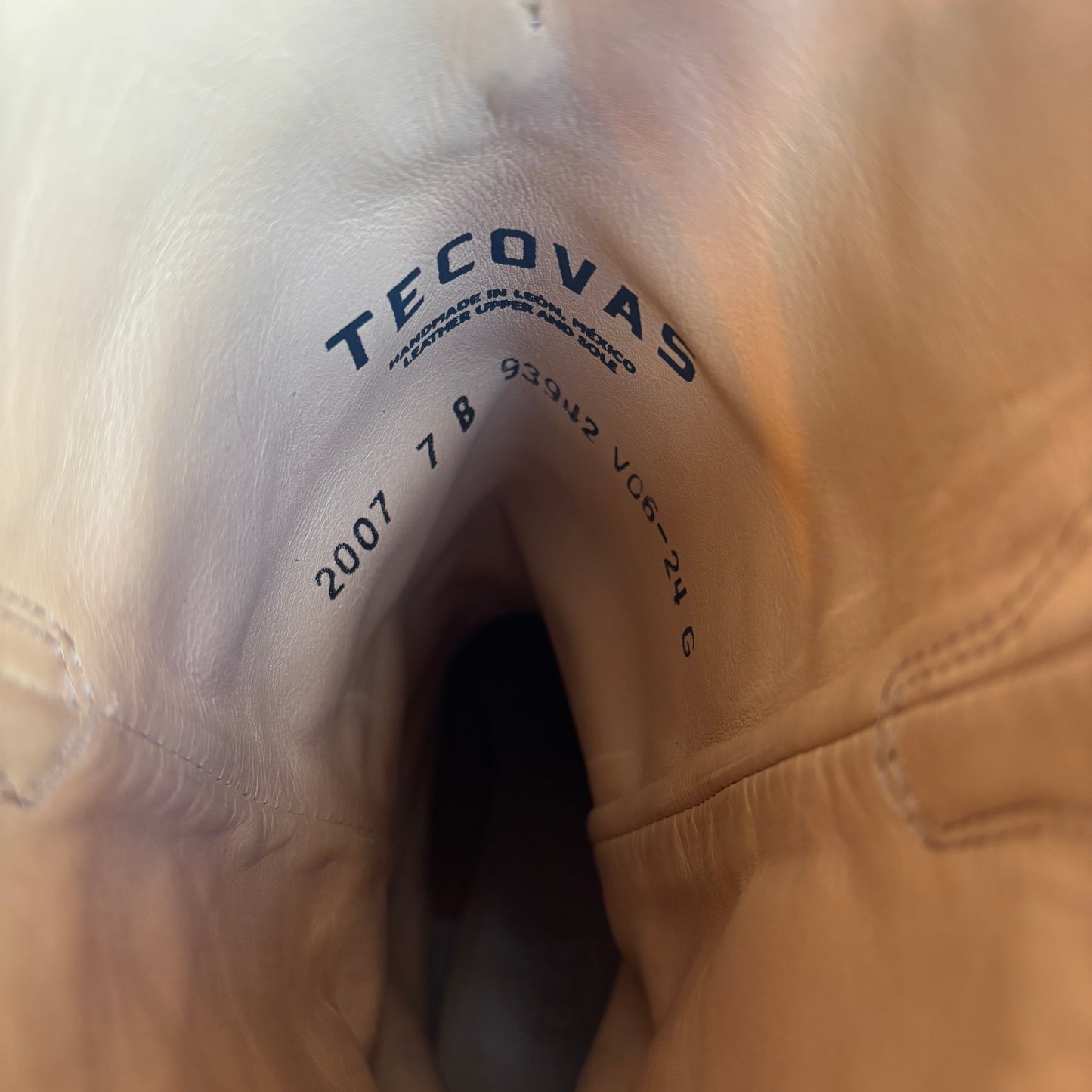 Tecova Brown Leather Boots