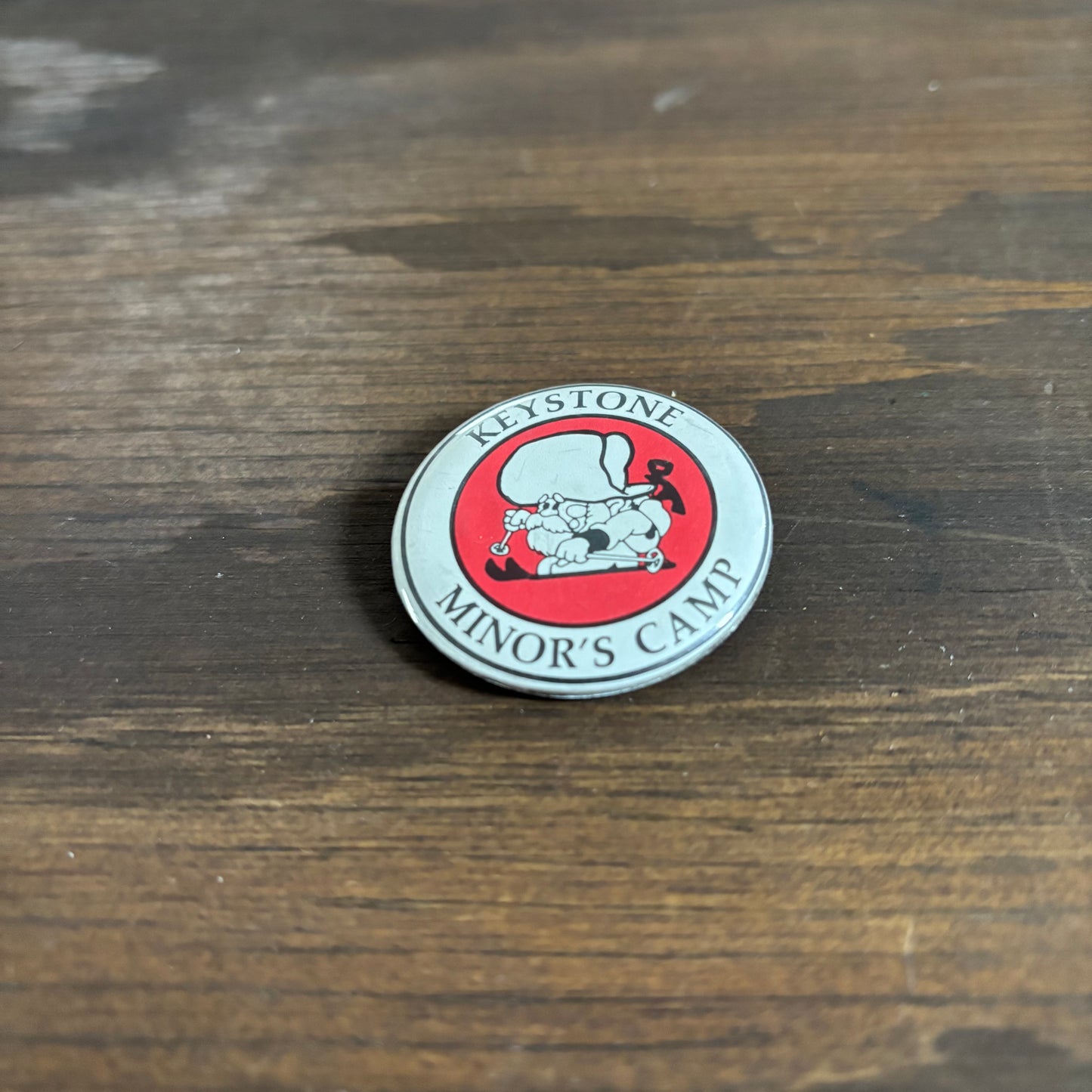 Keystone Miners Camp Button