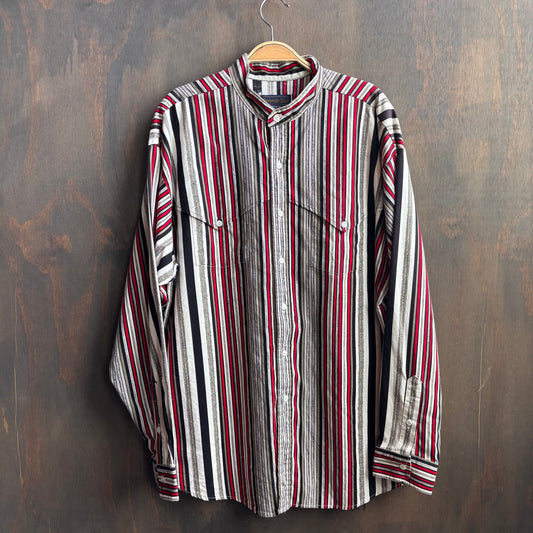 Vintage Panhandle Slim Striped Button Up
