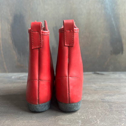 Kids Red Roper Boots