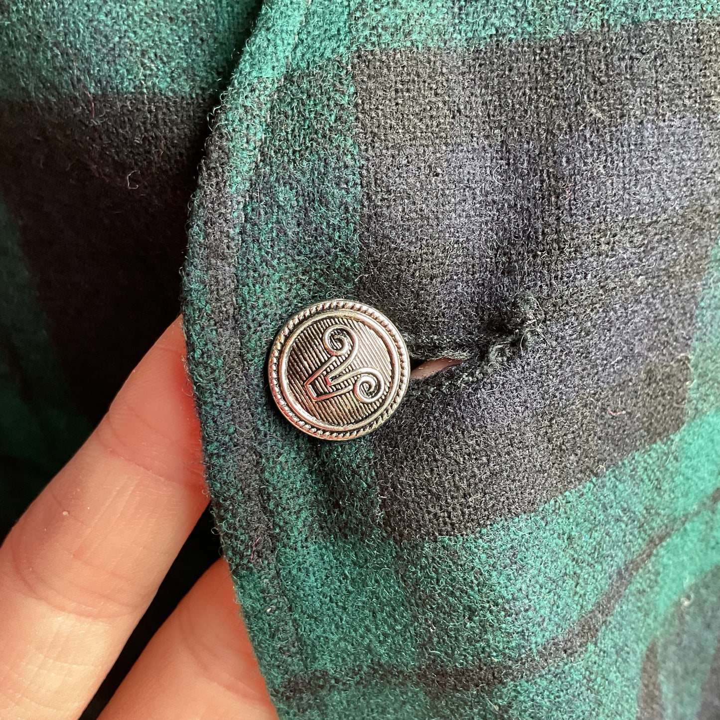 Green Pendleton Vest