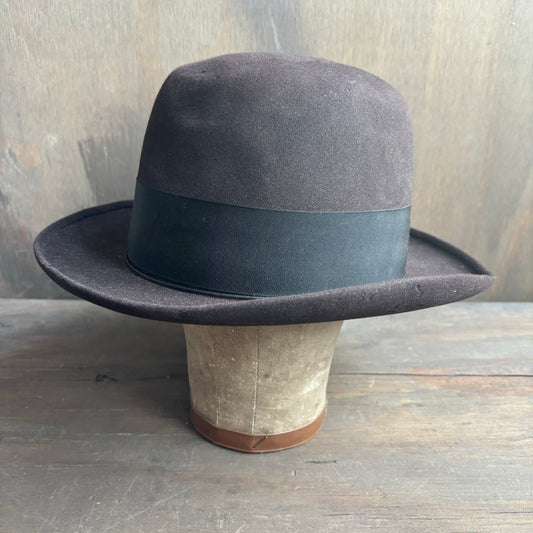 Vintage Brown Stetson Sovereign Hat