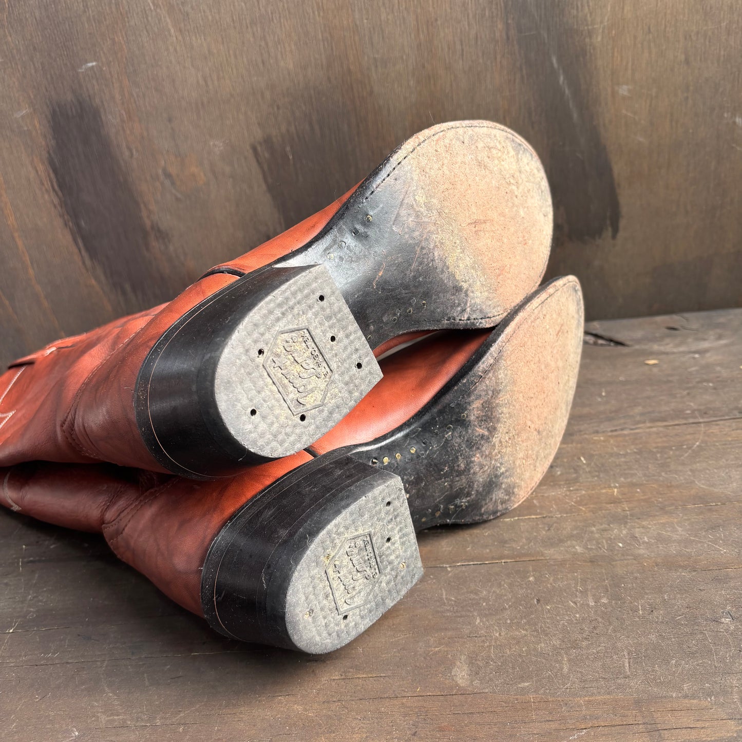 Tony Lama Brown Leather Boot