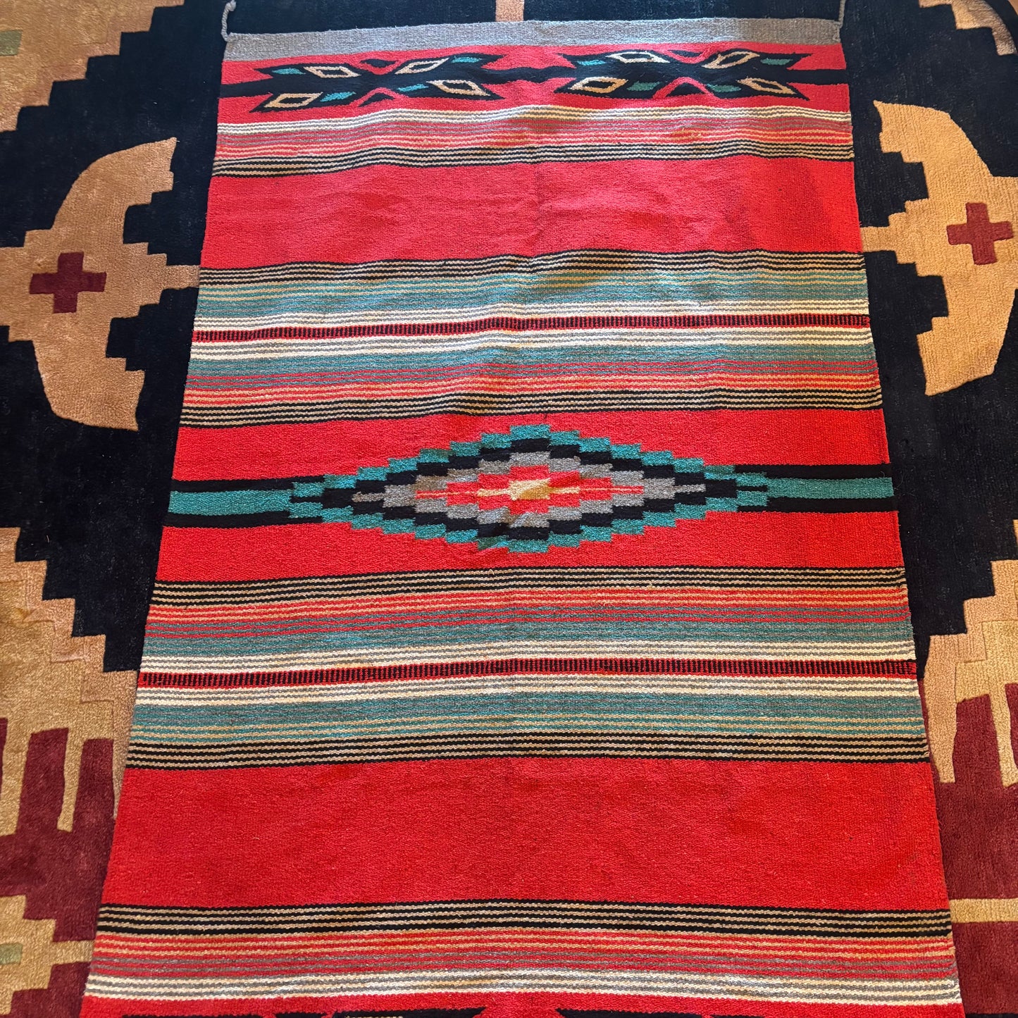 Geometric Colorful Blanket