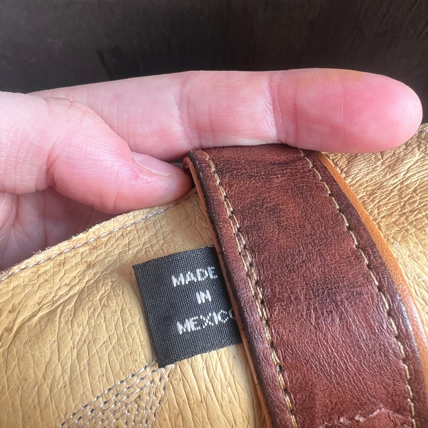 Justin Brown Cowboy Boots