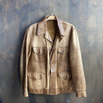Vintage HUC Suede and Leather Jacket