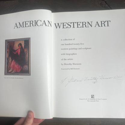 American Western Art Book
