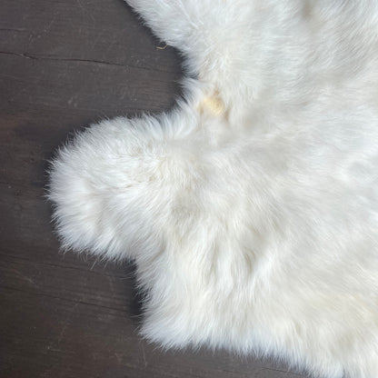 Small White Rabbit Pelt