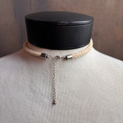 Three-Piece Metal Collar Necklace