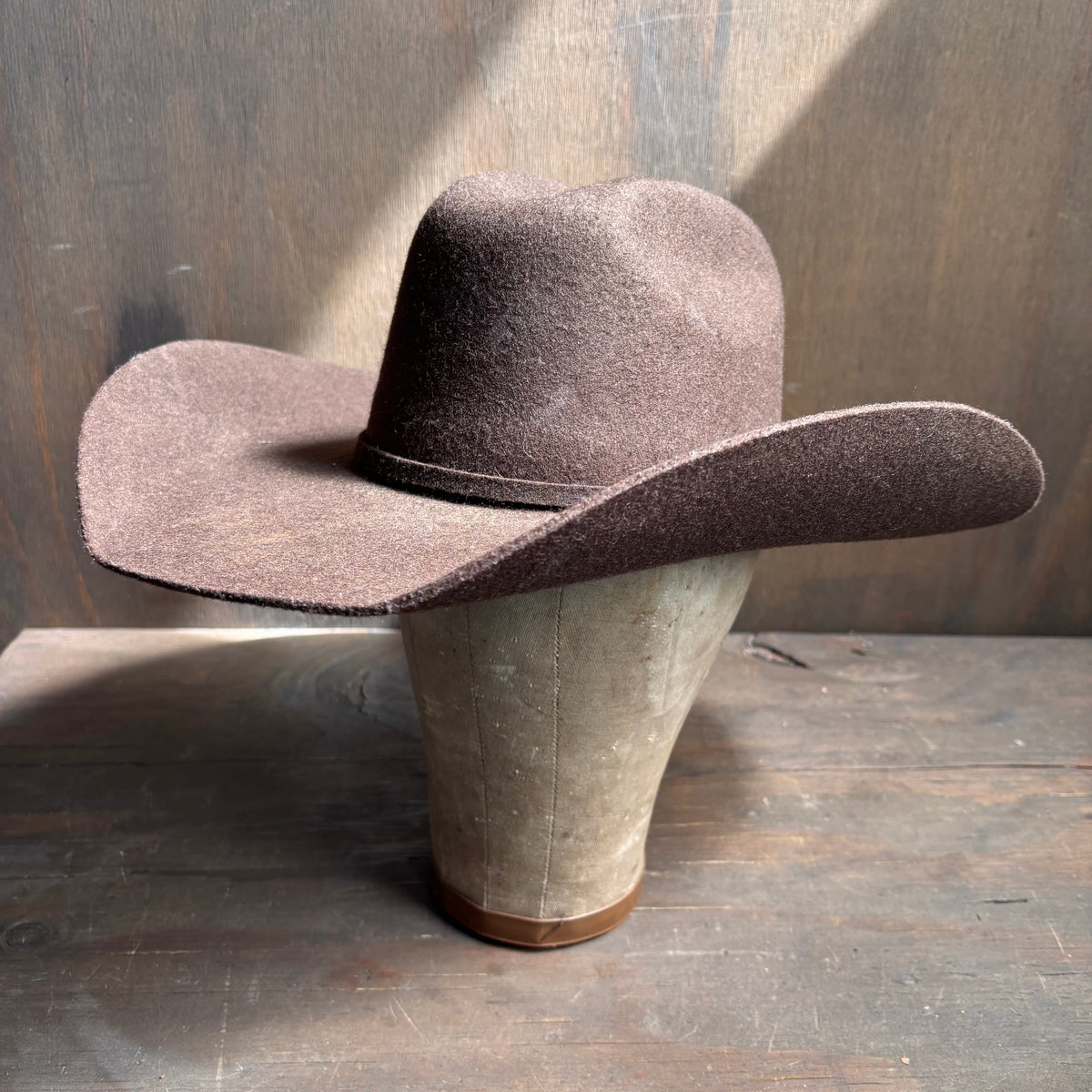 Brown Felt Hat