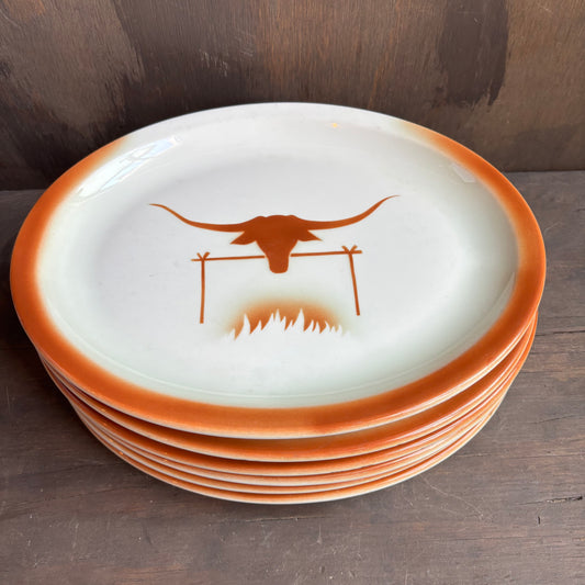 Longhorn Dinner Plates (set of 6)