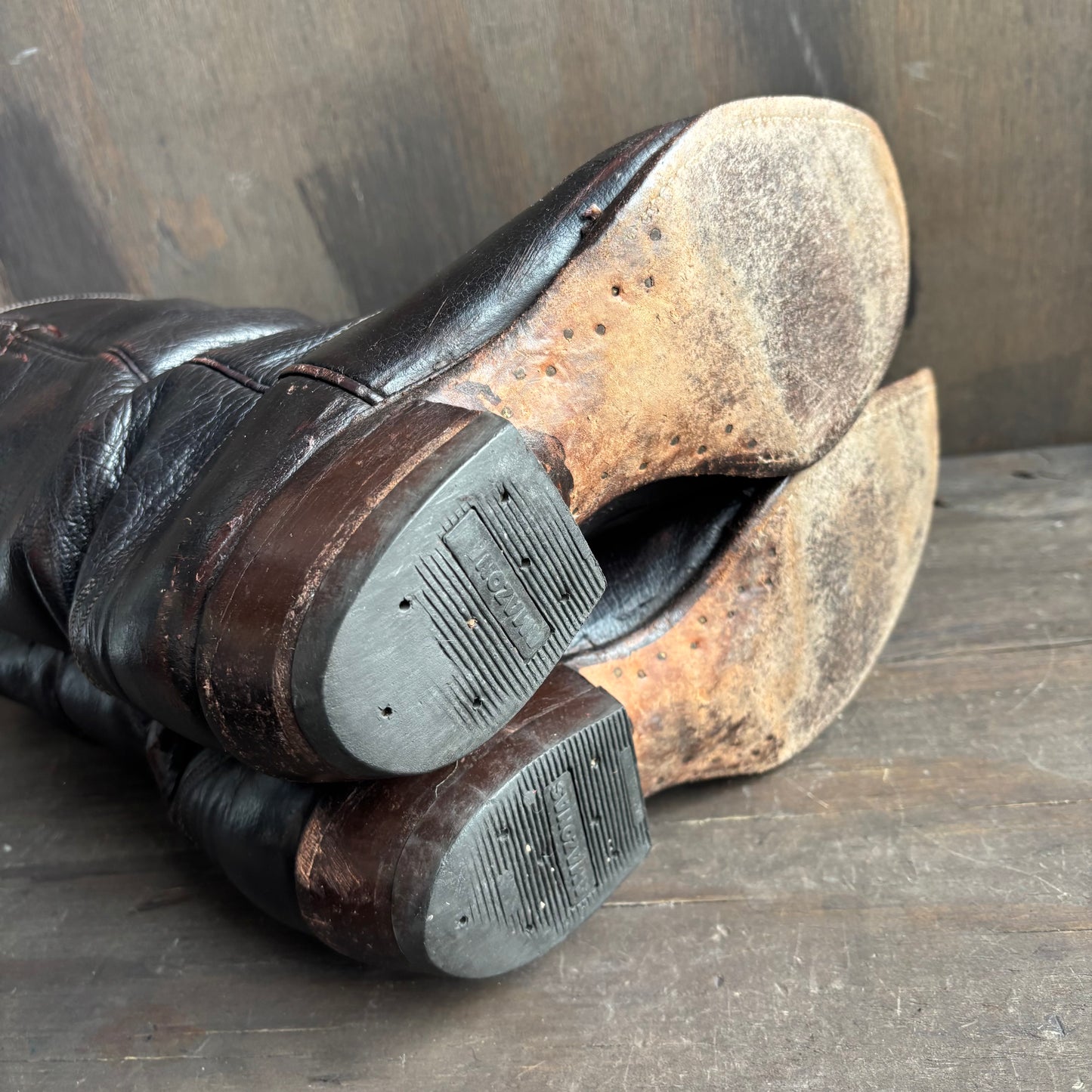 Tony Lama Brown Leather Boots