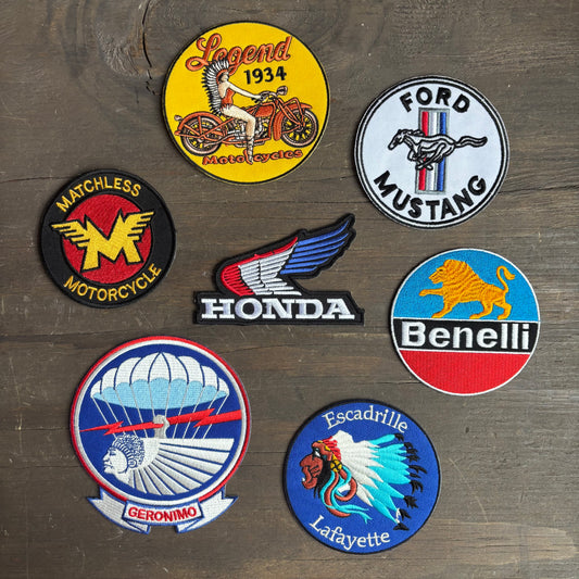 Vintage Motor Vehicle Patches