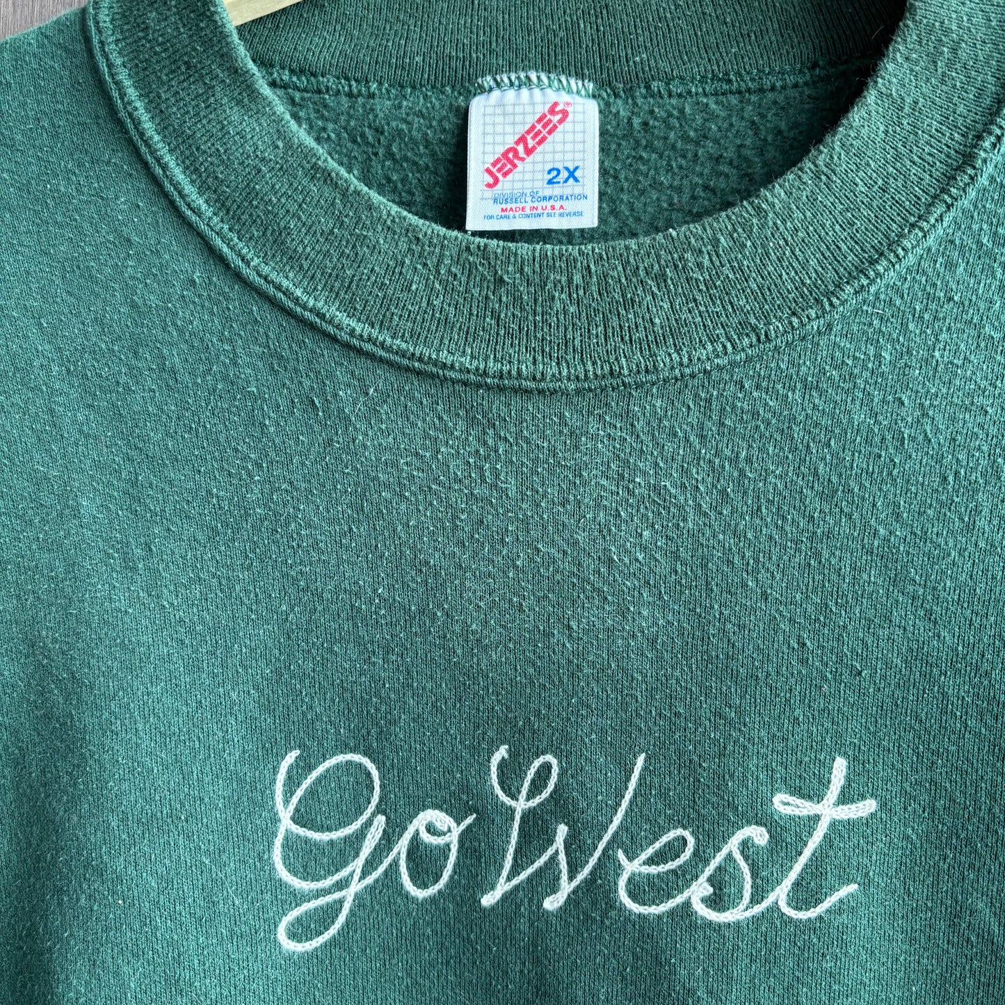 Custom "Go West" Sweatshirt