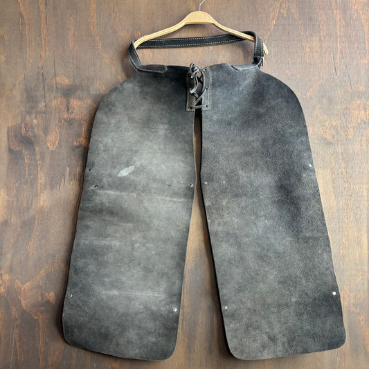Grey Suede Chaps