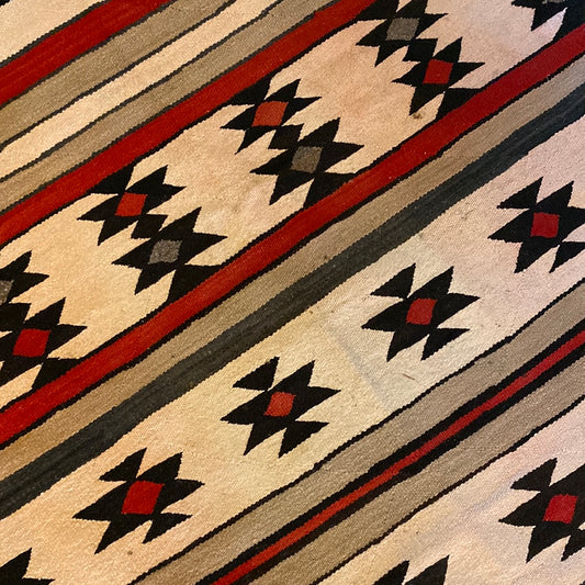 Vintage Chinle Revival Navajo Rug