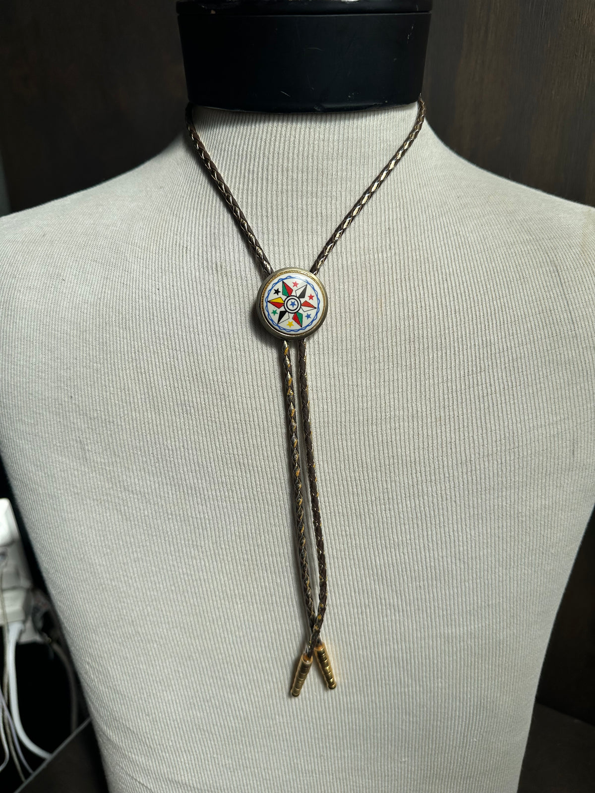 Vintage Mid-century Retro bolo tie
