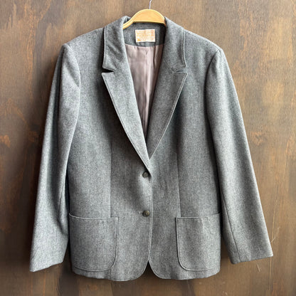 Vintage Pendleton Grey Wool Jacket