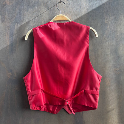 Red Suede Vest