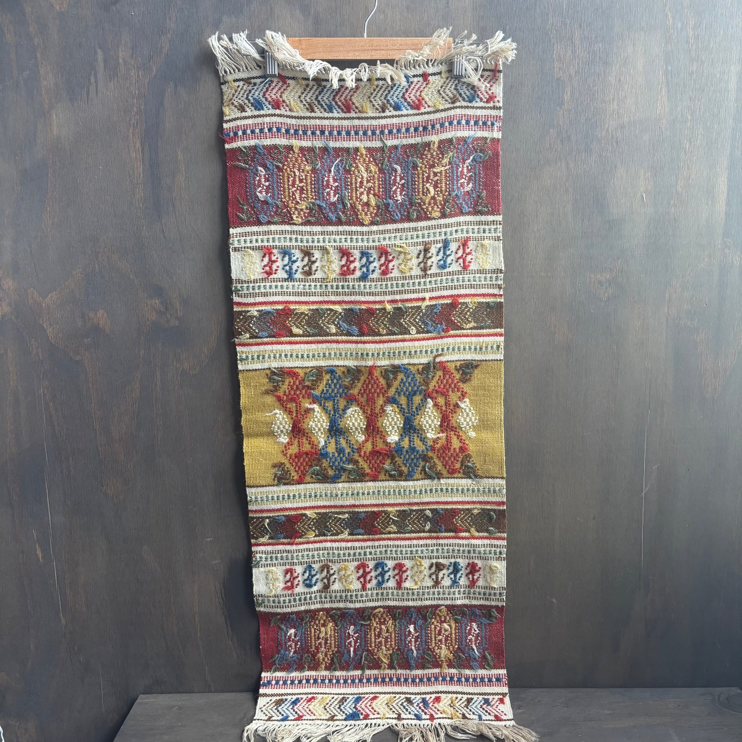 Woven Multi-Color Table Runner