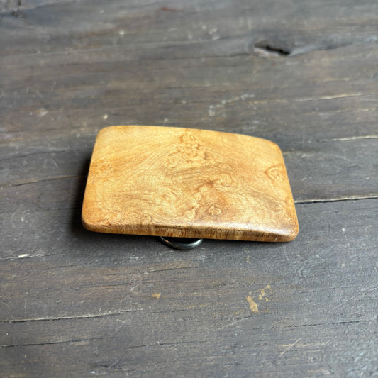 Wood Belt Buckle