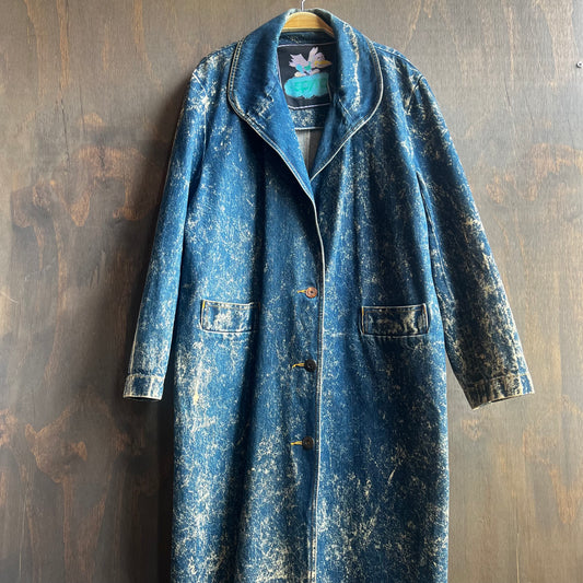 Spyros Vintage Denim Duster