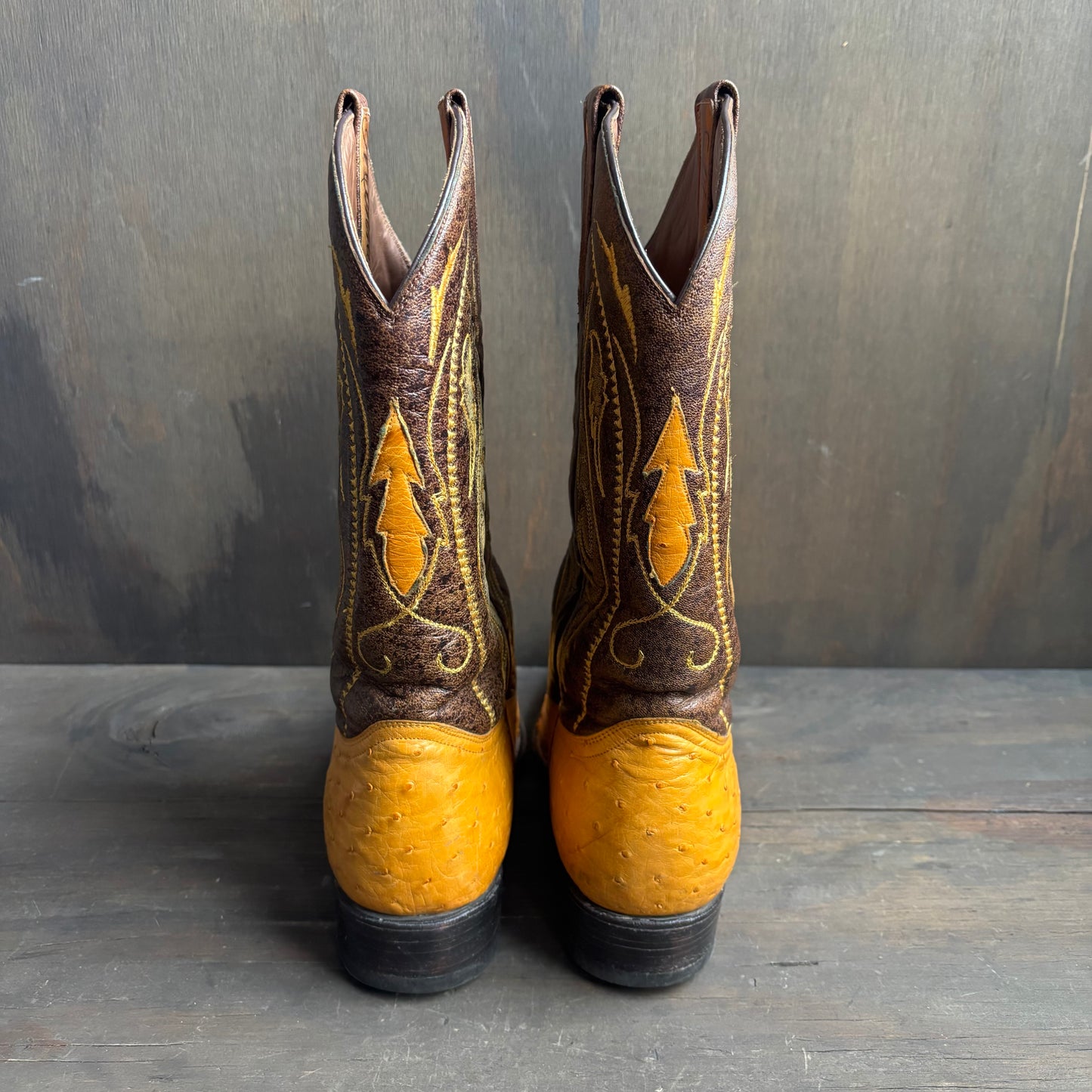 Montana Ostrich Foot Boots