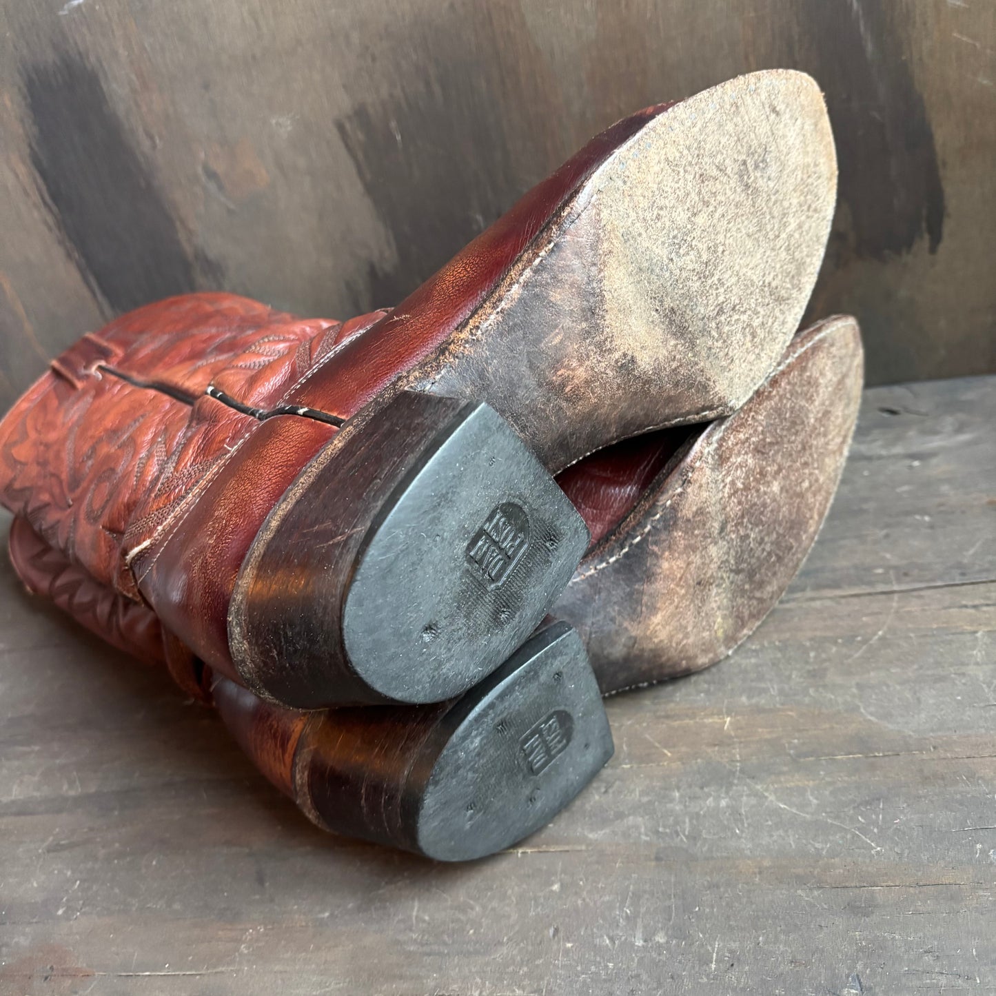 Dan Post Brown Leather Boots