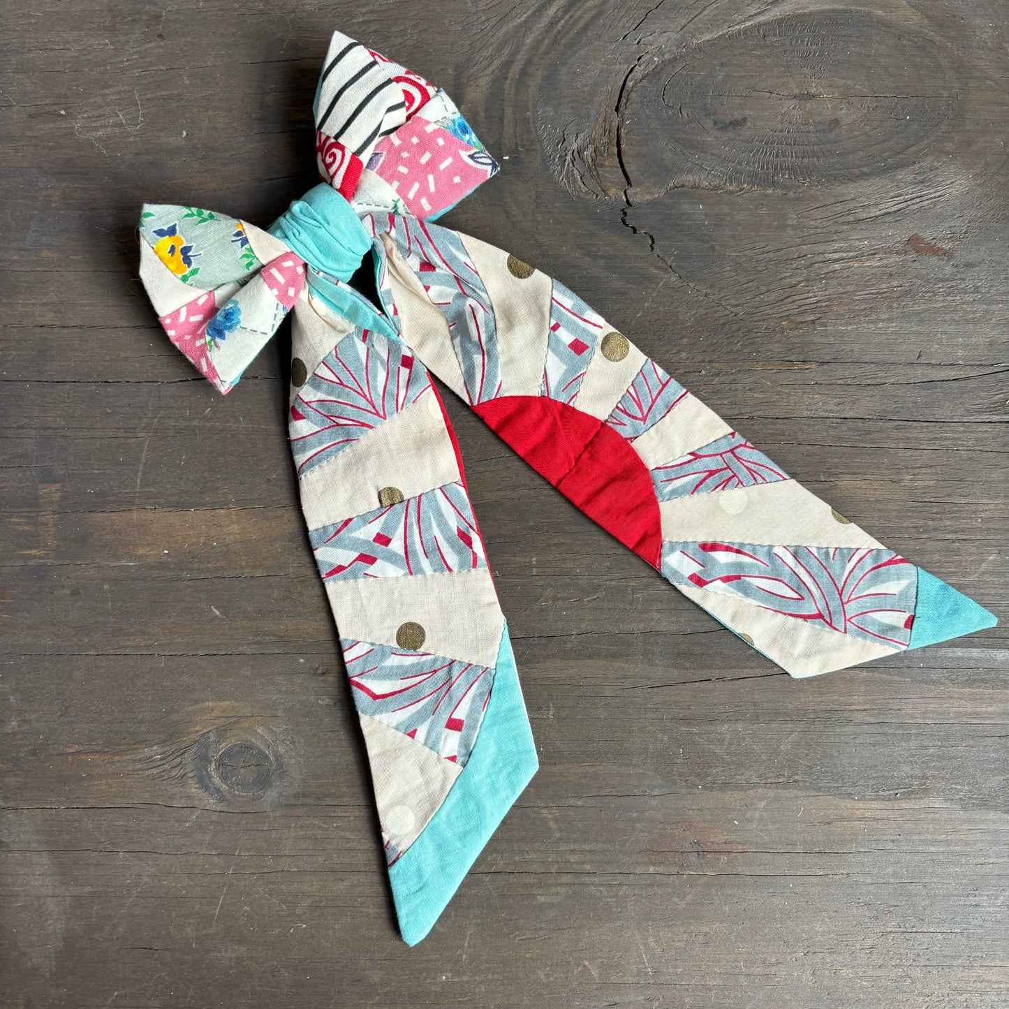 Vintage Quilt Bow
