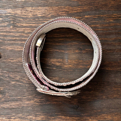 Pink Studded Belt