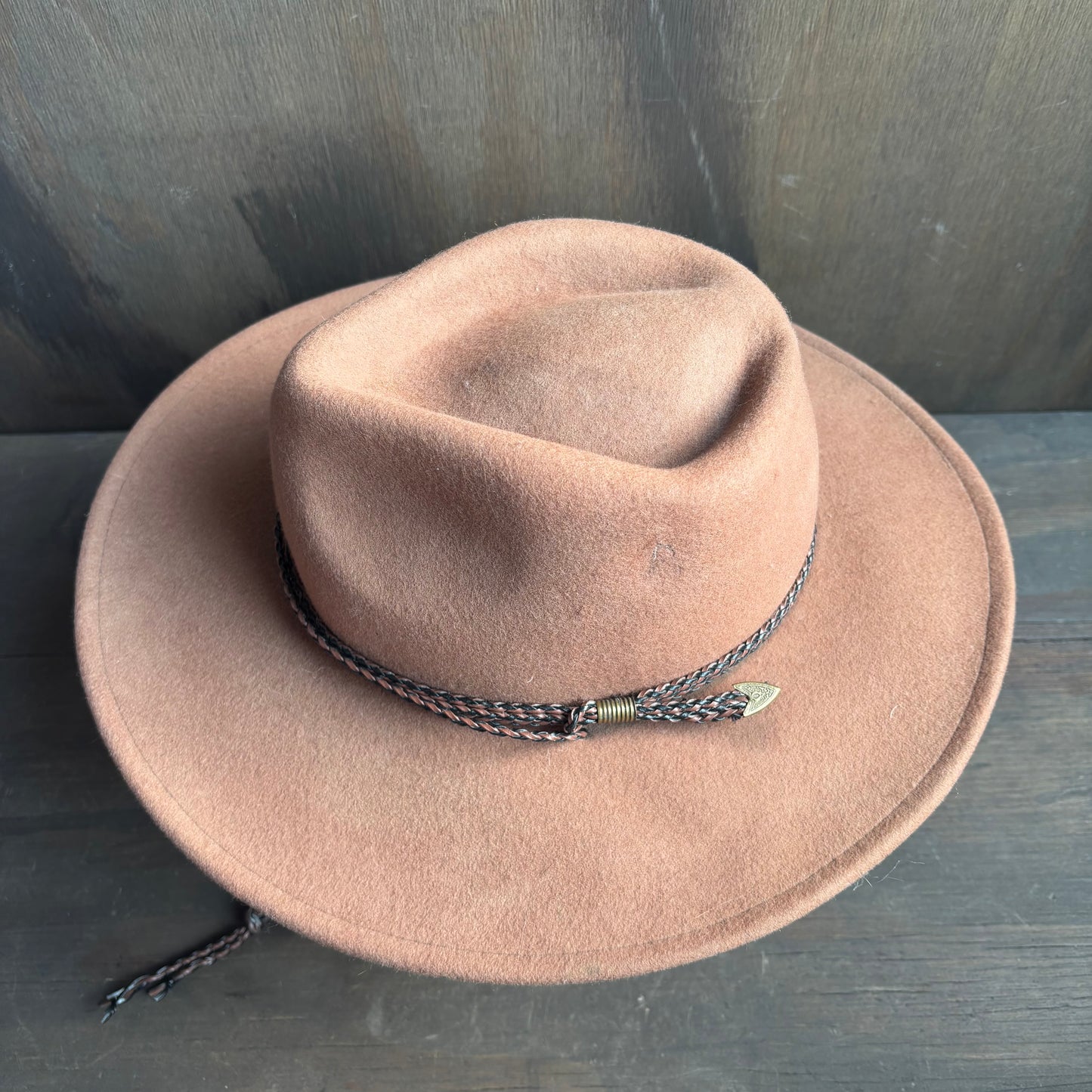 Outback Brown Wool Hat