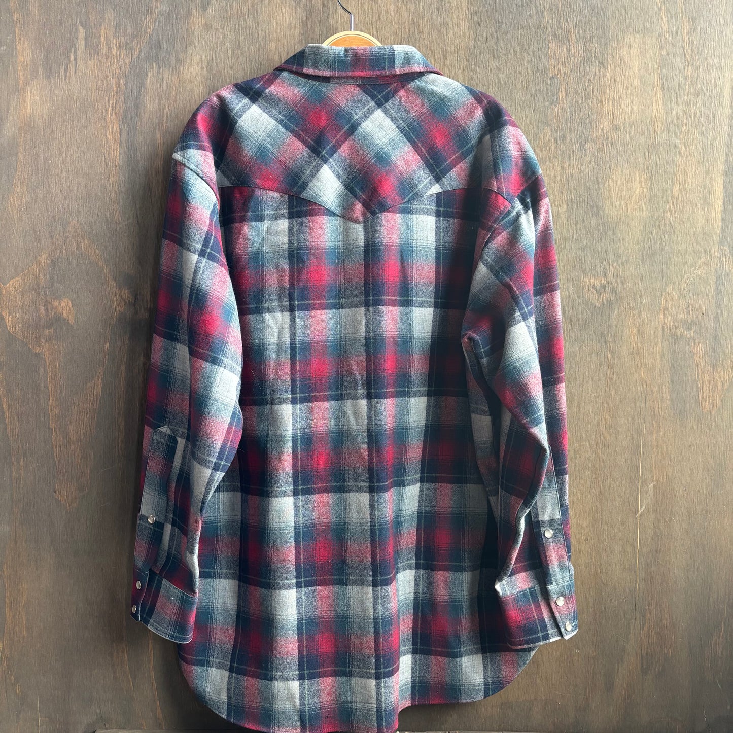 Pendleton Wool Plaid Pearl Snap